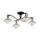 Lustre aplicate - Lustra cu 4 brate design clasic realizat manual din ceramica ROMA