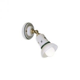 Aplice cu Spot - Aplica cu spot realizata manual din ceramica SAVONA