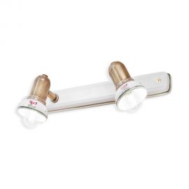 Aplice cu Spot - Aplica cu 2 spoturi realizata manual din ceramica SAVONA