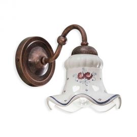 Aplice, corpuri de iluminat pentru pereti - Aplica clasica realizata manual din ceramica CHIETI