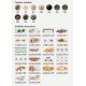 Candelabre, Lustre - Candelabru clasic cu 3 brate realizat manual din ceramica CHIETI