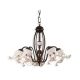 Candelabre, Lustre - Candelabru clasic cu 5 brate realizat manual din ceramica CHIETI