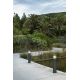 Stalpi - Stalp LED iluminat exterior simetric 360º wide IP65 RUSH 80cm 2700K CASAMBI