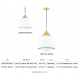 Aplice, corpuri de iluminat pentru pereti - Pendul design modern REESE small