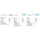 Stalpi - Stalp LED iluminat exterior simetric 180º IP65 RUSH 80cm 3000K CASAMBI