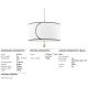 Pendule, Lustre suspendate - Pendul design modern ZARA, cu 3 surse de lumina