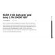 Stalpi - Stalp LED iluminat exterior simetric 360º IP65 RUSH 310cm 3000K