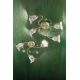 Lustre aplicate - Lustra aplicata cu flori ceramice in stilul clasic Florentin PISA 4L