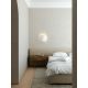 Aplice, corpuri de iluminat pentru pereti - Aplica de perete ambientala design nordic Spargo alb/alama