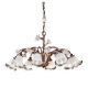 Candelabre, Lustre - Candelabru clasic cu flori din ceramica realizate manual SIENAL