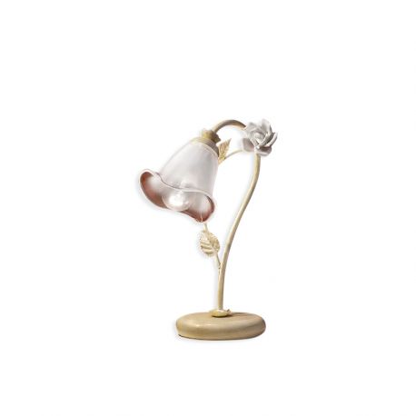 Veioze - Veioza clasica cu flori din ceramica realizate manual SIENAL