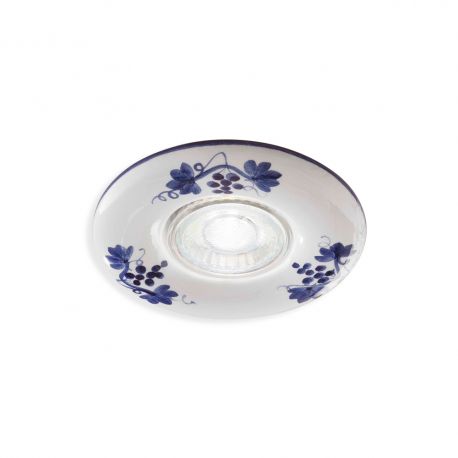 Spoturi tavan fals - Spot incastrabil design retro realizat manual din ceramica PESCARA