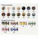 Pendule, Lustre suspendate - Lustra clasica realizata manual din ceramica ALESSANDRIA 23cm