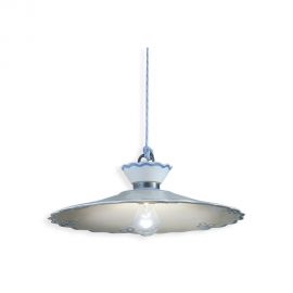Pendule, Lustre suspendate - Lustra design clasic realizata manual din ceramica RAVENNA 44cm