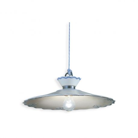 Pendule, Lustre suspendate - Lustra design clasic realizata manual din ceramica RAVENNA 44cm