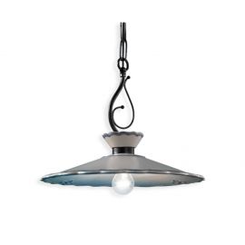 Pendule, Lustre suspendate - Lustra design clasic realizata manual din ceramica RAVENNA 31cm