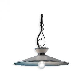Pendule, Lustre suspendate - Lustra design clasic realizata manual din ceramica RAVENNA 44cm