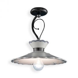Lustra design clasic realizata manual din ceramica RAVENNA 31cm