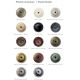 Lustre aplicate - Lustra design clasic realizata manual din ceramica RAVENNA 31cm