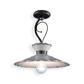 Lustra design clasic realizata manual din ceramica RAVENNA 44cm