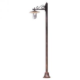 Stalpi - Stalp clasic pentru exterior realizat manual GENOVA, H-220cm