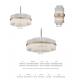 Candelabre, Lustre - Candelabru LUX CHIME, design elegant, cu 8 surse de lumina