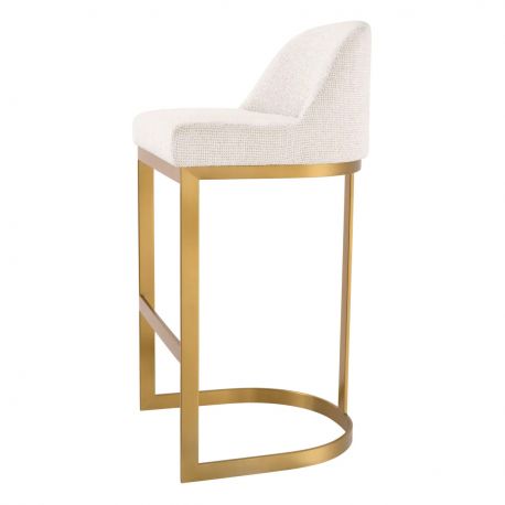 Scaune Bar - Scaun de bar design LUX, Bar Stool Condos alb