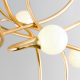 Candelabre, Lustre - Candelabru LUX, realizat manual, design modern, SIGNATURE cu 8 surse de lumina