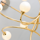 Candelabre, Lustre - Candelabru LUX, realizat manual, design modern, SIGNATURE cu 8 surse de lumina