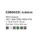 Aplice, corpuri de iluminat pentru pereti - Spot LED incastrabil ideal pentru iluminat scara sau hol CIROCCO, 12x18cm