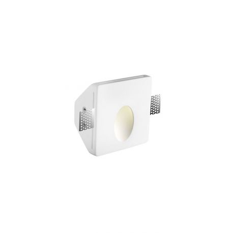 Aplice, corpuri de iluminat pentru pereti - Spot LED incastrabil ideal pentru iluminat scara sau hol CIROCCO, 10x10cm