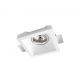 Spot incastrabil design modern Vitale alb 20x20cm
