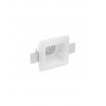Spot incastrabil design modern Crate alb 12x12cm