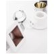 Spoturi tavan fals - Spot incastrabil design modern Crate alb 12x12cm
