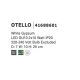 Aplice, corpuri de iluminat pentru pereti - Aplica de perete design modern Otello alb