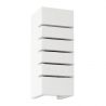 Aplica de perete design modern Sandro alb