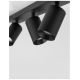 Plafoniere cu spoturi, Spoturi aplicate - Plafoniera 3L design modern TOD negru