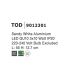 Plafoniere cu spoturi, Spoturi aplicate - Plafoniera 3L design modern TOD alb