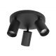Corpuri de iluminat - Plafoniera design modern TOD negru 22cm