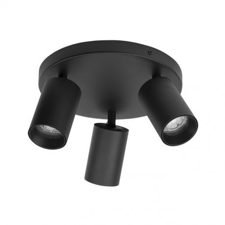 Corpuri de iluminat - Plafoniera design modern TOD negru 22cm