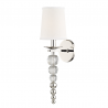 Aplica de perete design elegant PERSI, nichel lucios