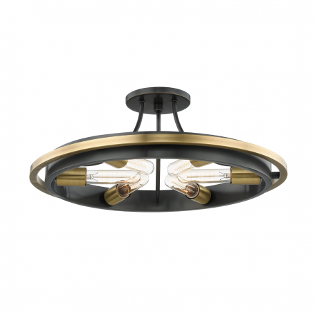 Plafoniere - Plafoniera, lustra aplicata, design vintage CHAMBERS