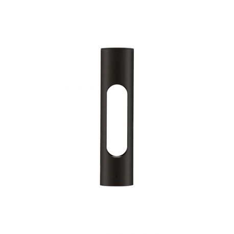 Stalpi - Stalp LED mic pentru exterior design modern IP54 Ellery negru