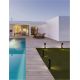 Stalpi - Stalp LED mic pentru exterior design modern IP54 Ellery negru