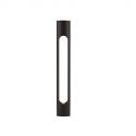 Stalp LED mic pentru exterior design modern IP65 Ellery negru H-60cm