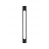 Stalp LED mediu pentru exterior design modern IP65 Ellery negru H-80cm