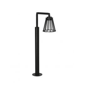 Stalpi - Stalp mediu LED pentru exterior design modern IP65 Carina negru
