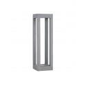 Stalp LED mic pentru exterior design modern IP65 Bev gri H-70cm