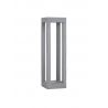 Stalp LED mic pentru exterior design modern IP65 Bev gri H-70cm