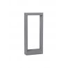 Stalp LED mediu pentru exterior design modern IP65 Cairo gri
